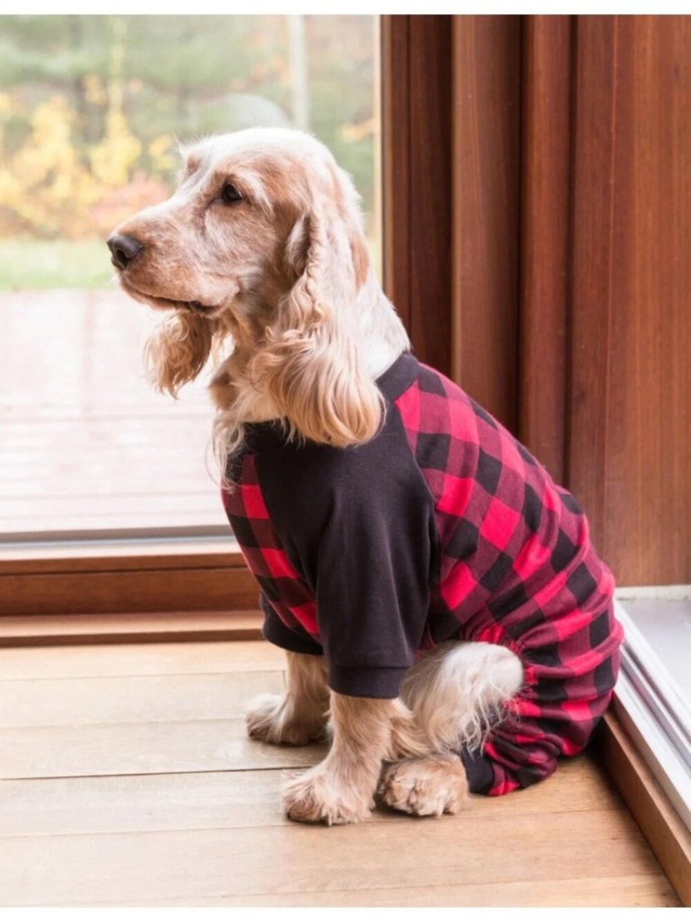 Leveret Buffalo Check Dog Pajama